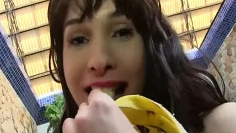 Lactating tranny Esmeralda Brazil gets Creative With Her backdoor