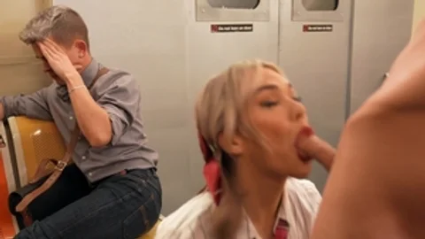 TransAngels: Blond haired Emma Rose expose natural boobs