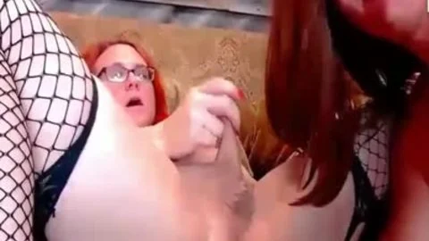 Two tgirl strumpets Have joy On cam