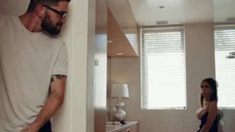 Jerking TS Stepmom booty nailed By Her Stepson In The bathroom