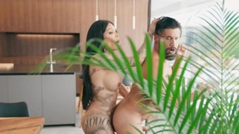 Trans Angels: Jett's Thirsty For Vanessa Jhons' Big Titties