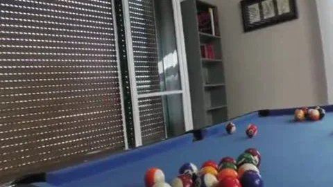 Raphaella Ferrari Pool Table fuck