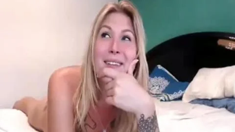 fine Tattooed blond mother I'd like to fuck tranny a bit of wazoo With young twink Online