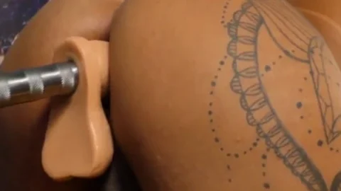 DreamTranny - lady-mans slammed By Machines In Doggy Compilation