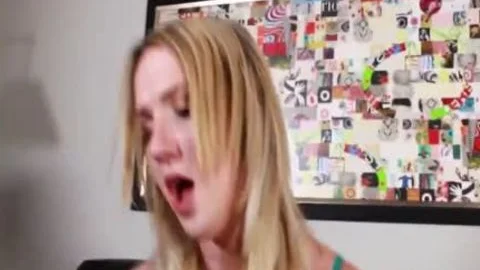 yummy Kayleigh Coxx trickling TS cum After wanking