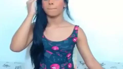 shelady With biggest shlong In Leotard Masturbatingp