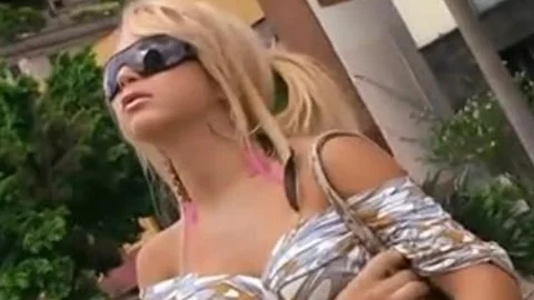 busty blonde Ts Mutual pound
