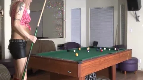 ladyboy In Pool Table