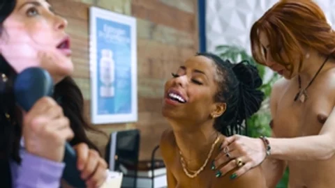 Transfixed: Tits and Ass Take Over the Printer Room