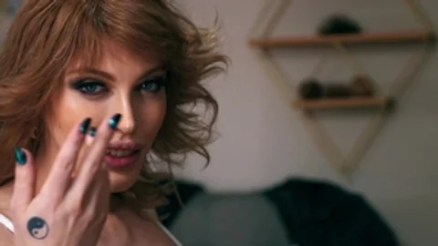 Trans Angels: Kneeling Izzy Eager for Shadow's Cum