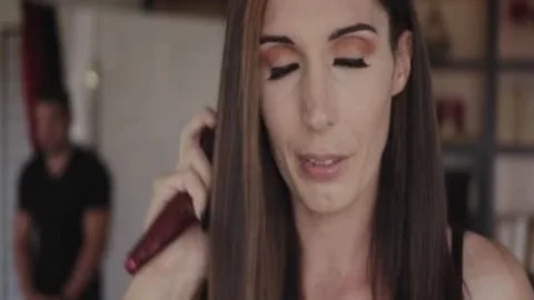 Stepson Throated And Analed His yummy tranny Stepmother