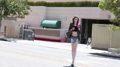 she Uses A sex dildo To pound Herself In The wazoo