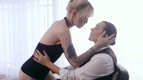 video art holland movies: Masc Lesbian Fun with Sinn Sage