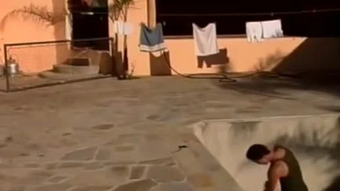 nice-looking ladyboy slams Poolboy